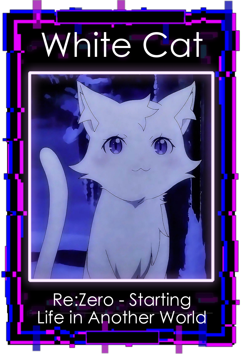 White Cat card